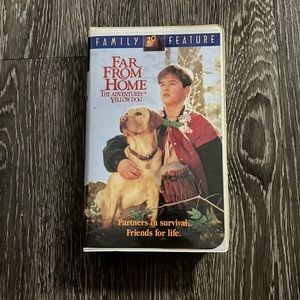 Far From Home the adventures of yellow dog VHS